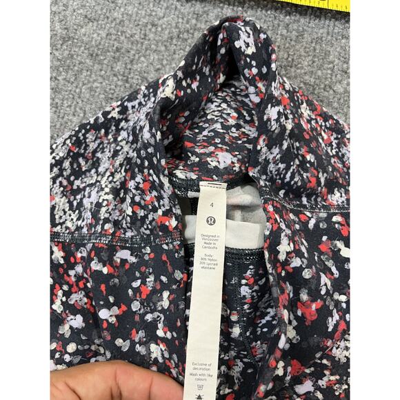 Lululemon Align Pant 4 Nulu 28" Water Blossom Multi Color Yoga Workout Gym Run - Picture 3 of 13